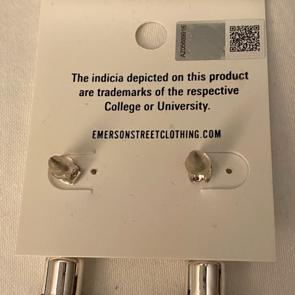 NEW!! Texas A&M Tia Maroon Tassel Earrings - Picture 4 of 4